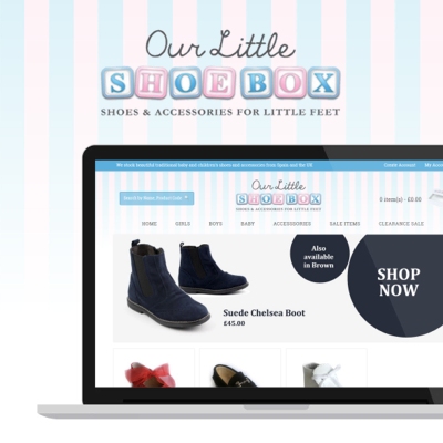 Our Little Shoe Box Website Launches (Eltham, Kent)