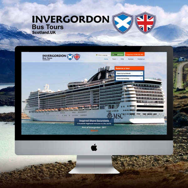 Invergordon Bus Tours Website Launches (Invergordon, Scotland)